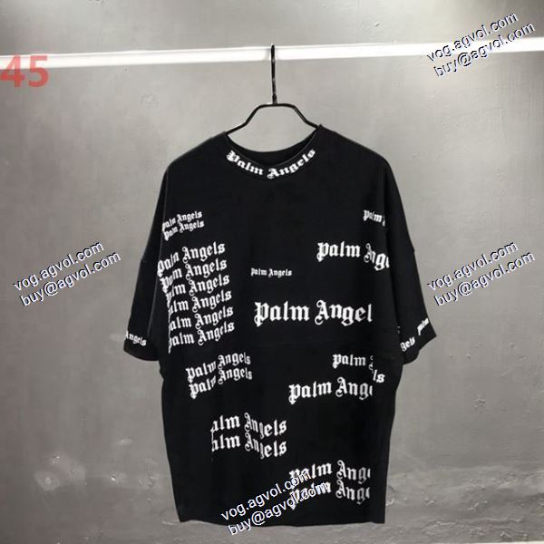 パーム エンジェルス 偽物ブランド 弾幕ドルマンスリーブTシャツカーディガン 2020秋冬 ～希少 半袖Tシャツ 2色可選